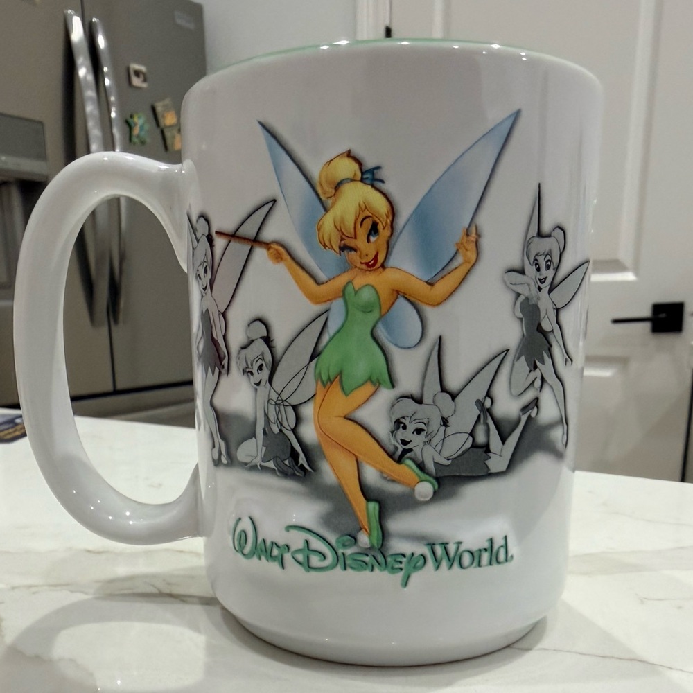 Disney Tinker Bell Mug - White and Green